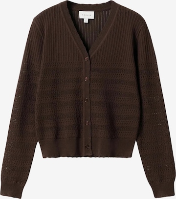 Noella Sweater ' N-Margrit ' in Braun: Vorderseite