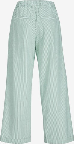 JJXX Wide leg Broek in Groen: voorkant