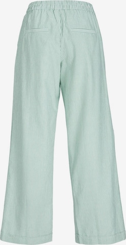 JJXX Wide leg Broek in Groen: voorkant