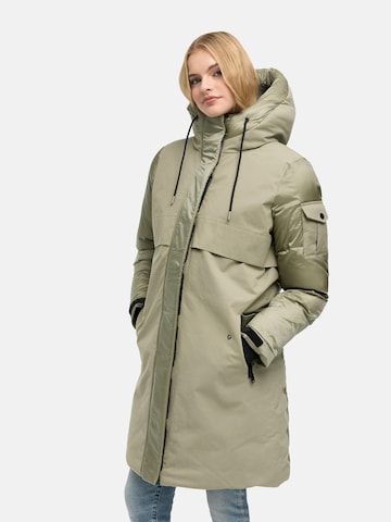 Cappotto invernale 'Peakstorm 14' di NAVAHOO in grigio: frontale