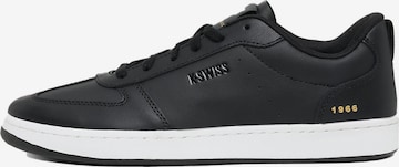 Sneaker bassa 'COURT VARSITY' di K-SWISS in nero: frontale