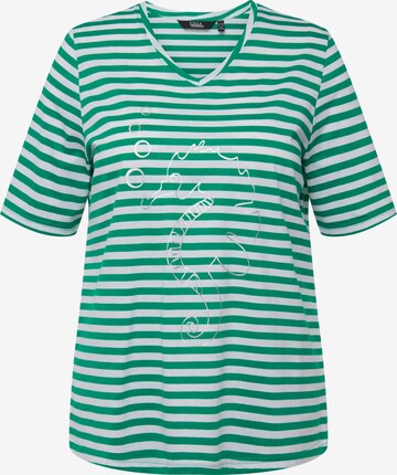 Ulla Popken Shirt in Groen: voorkant