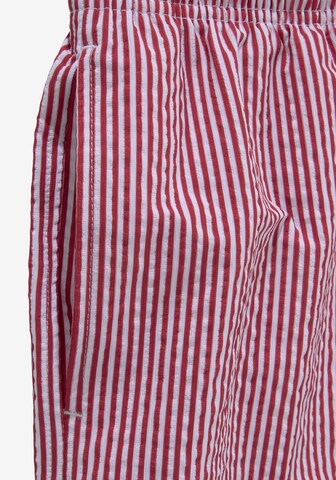 VENICE BEACH Kratke kopalne hlače | rdeča barva