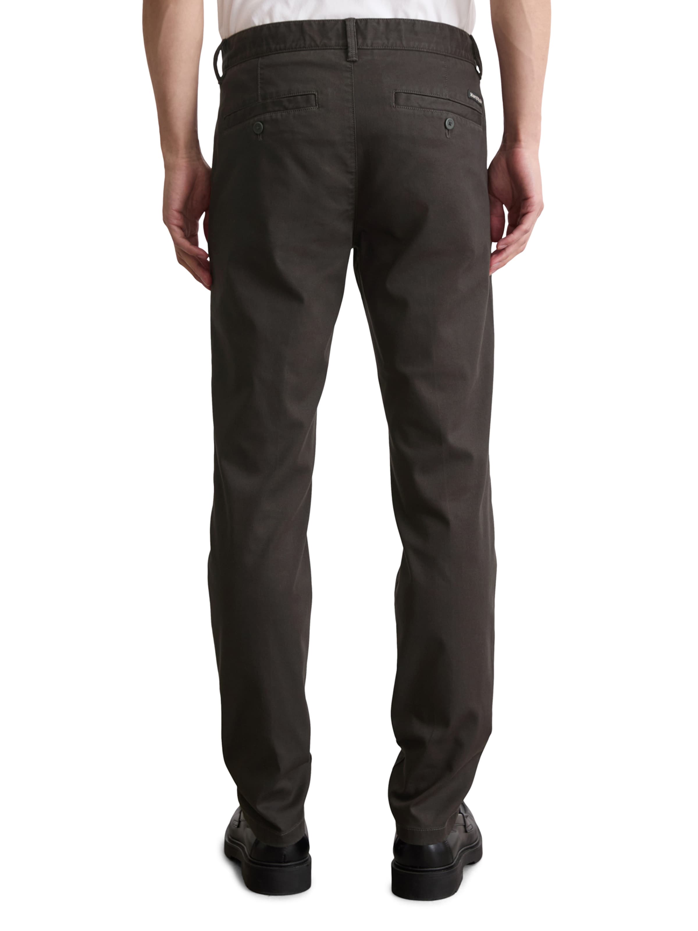 Marc O'Polo Regular Chino trousers 'Stig' in Grey