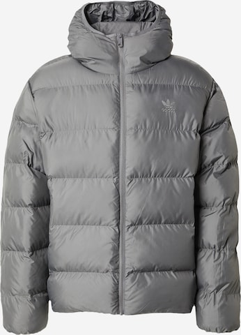 ADIDAS ORIGINALS Jacke 'Commercial' in Grau: Vorderseite