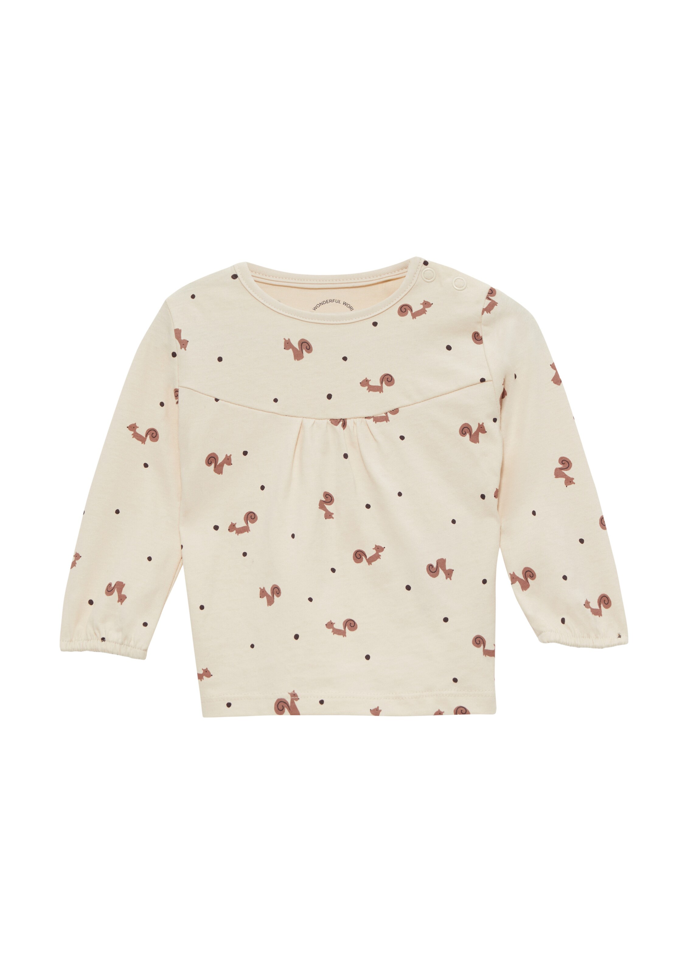 T-Shirt s.Oliver en beige : devant