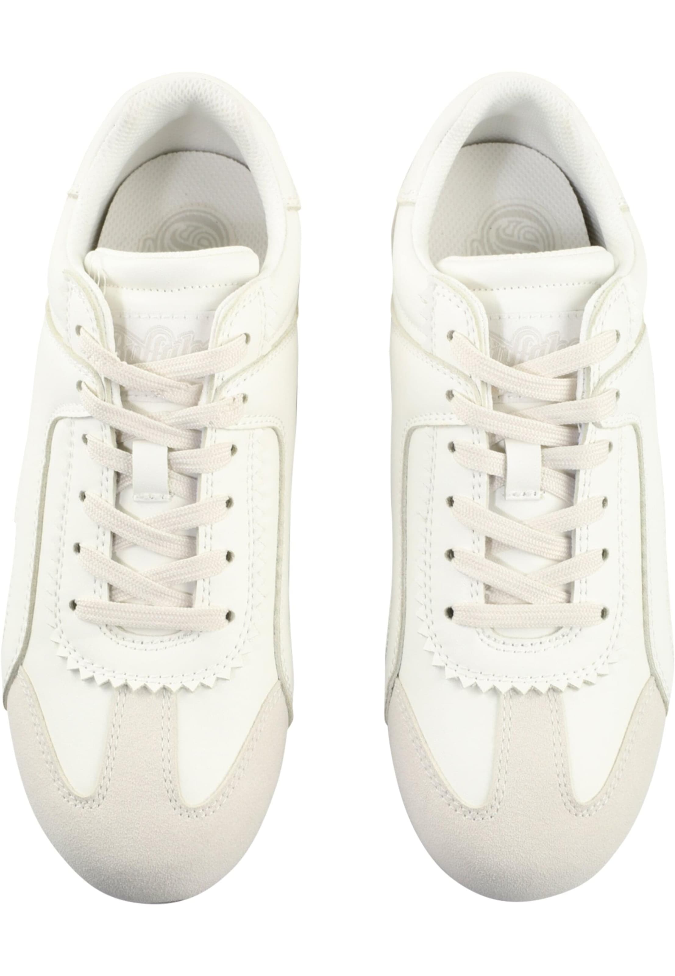 BUFFALO Σνίκερ χαμηλό 'Varsity' σε λευκό: μπροστά