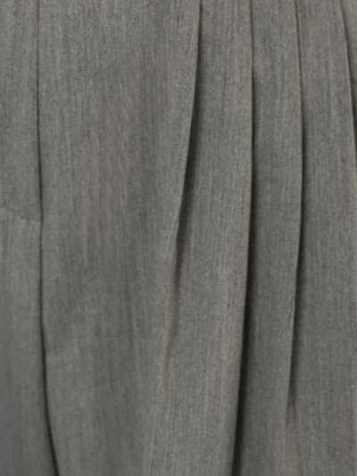 Hiccup Bandplooibroek in de kleur Stone grey, Productweergave