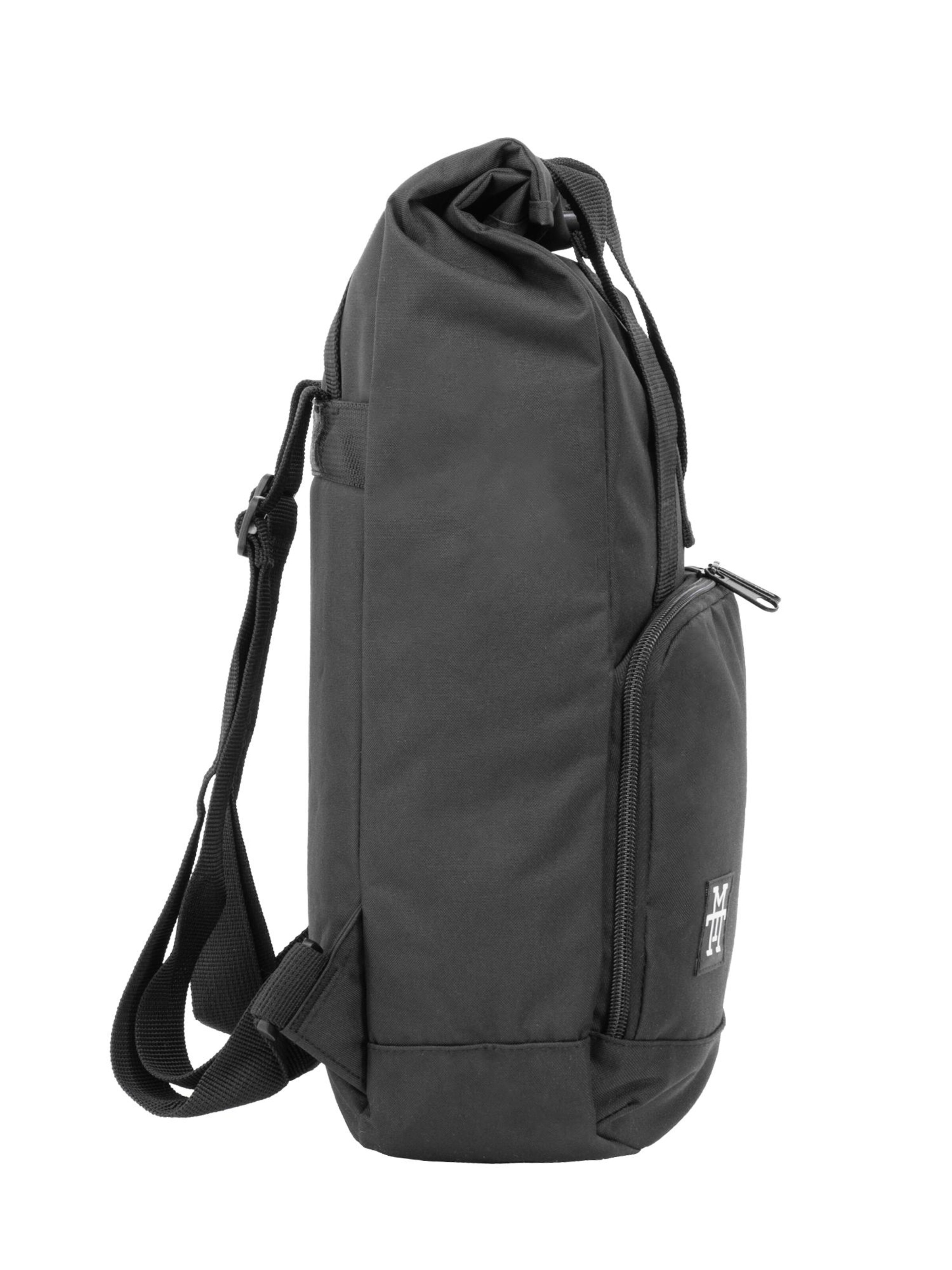 Manufaktur13 Backpack 'Mini Roll-Top DayPack' in Black