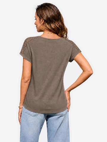 AOTTORI Shirt‌‌‌‌‌‌‌ in Braun