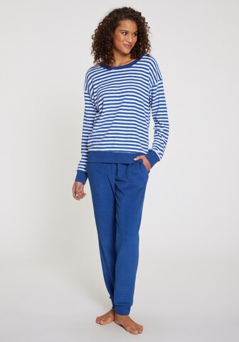 VIVANCE Pyjama 'Vivance Dreams' värissä sininen: etupuoli