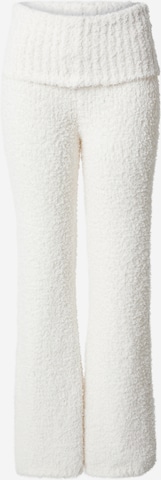 millane Loosefit Παντελόνι σε λευκό: μπροστά