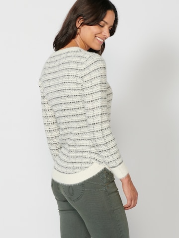 Pull-over KOROSHI en blanc