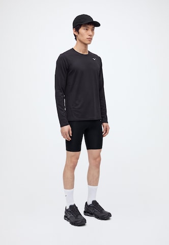 MIZUNO Skinny Sportovní kalhoty – černá