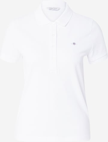 T-shirt GANT en blanc : devant