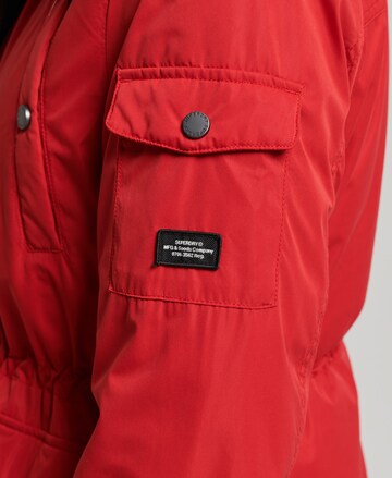 Superdry Winter Parka in Red