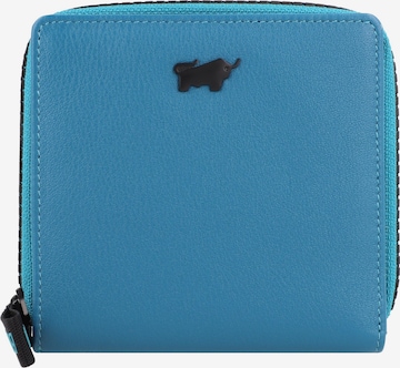 Braun Büffel Portemonnaie 'Capri ' in Blau: Vorderseite