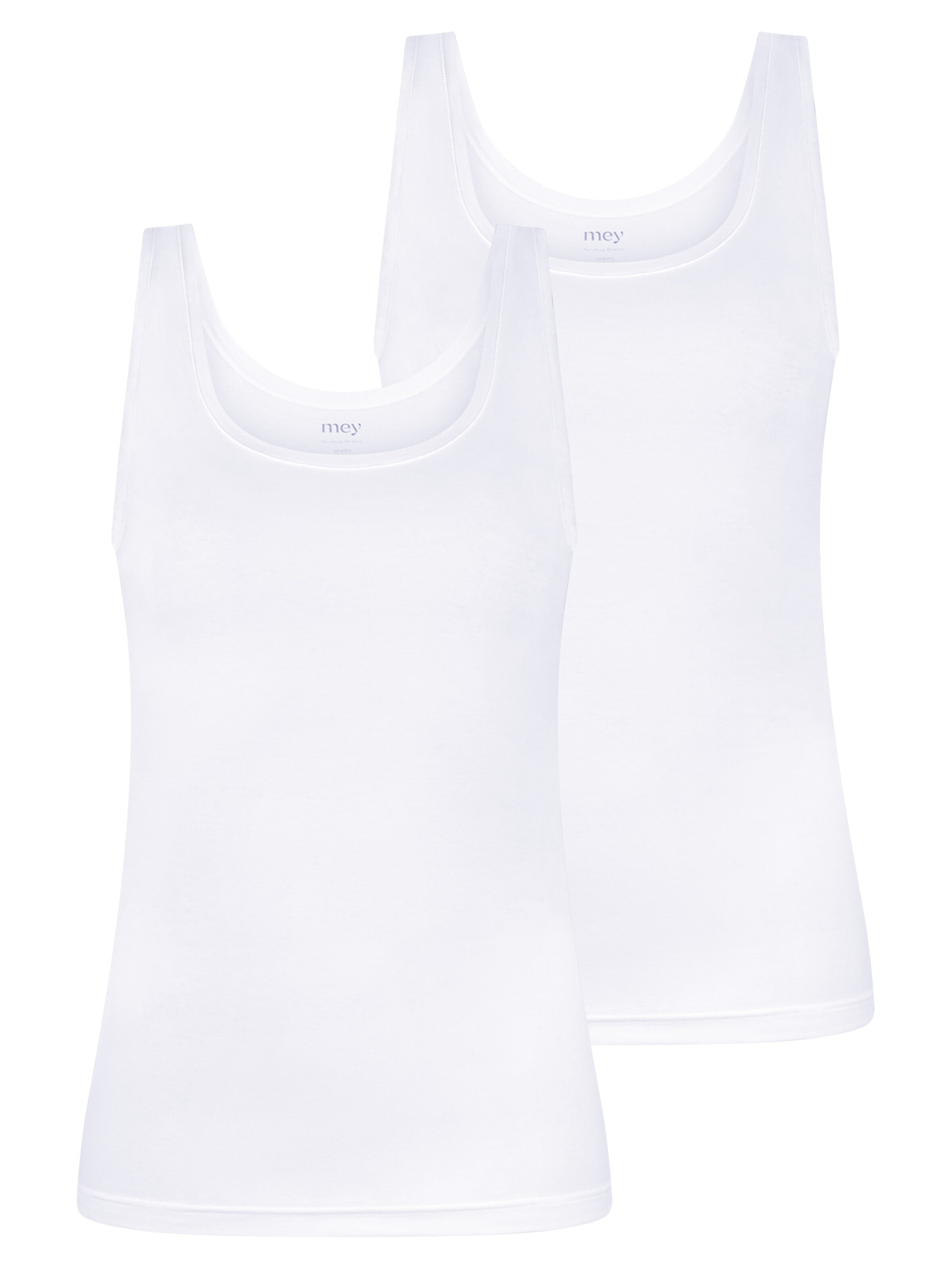 Mey Undershirt 'Cotton' in White: front