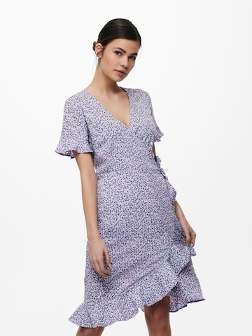 Robe 'Olivia' ONLY en violet : devant