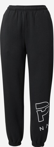 P.E Nation Tapered Sporthose in Schwarz: predná strana