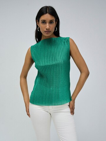 Haut Salsa Jeans en vert : devant