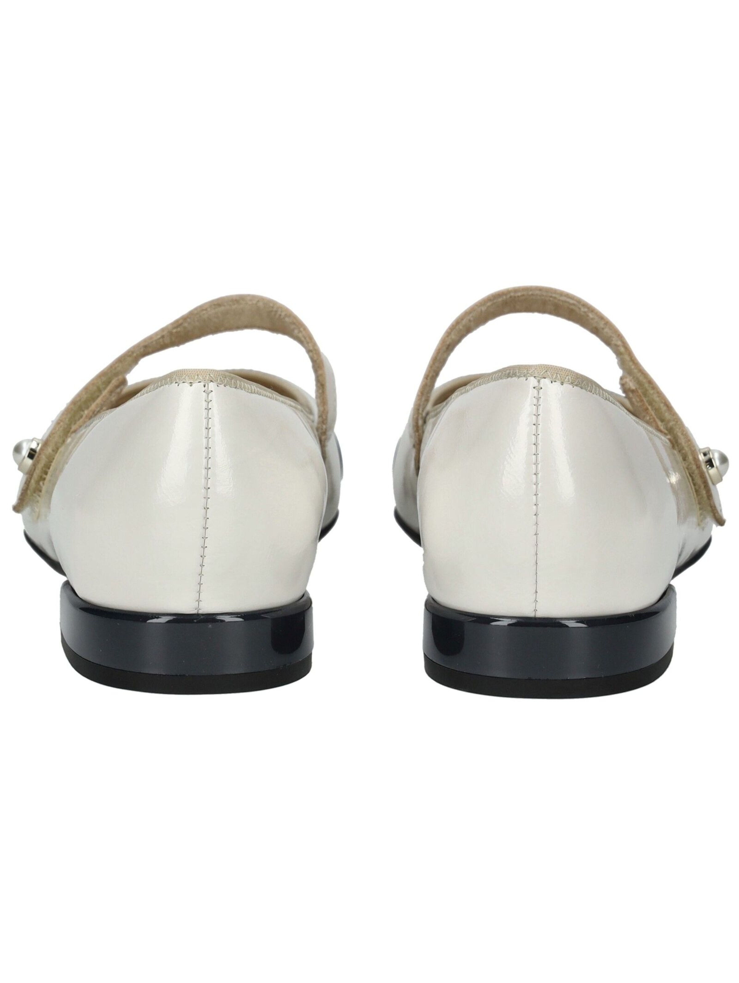 ARA Ballet Flats with Strap in Blue