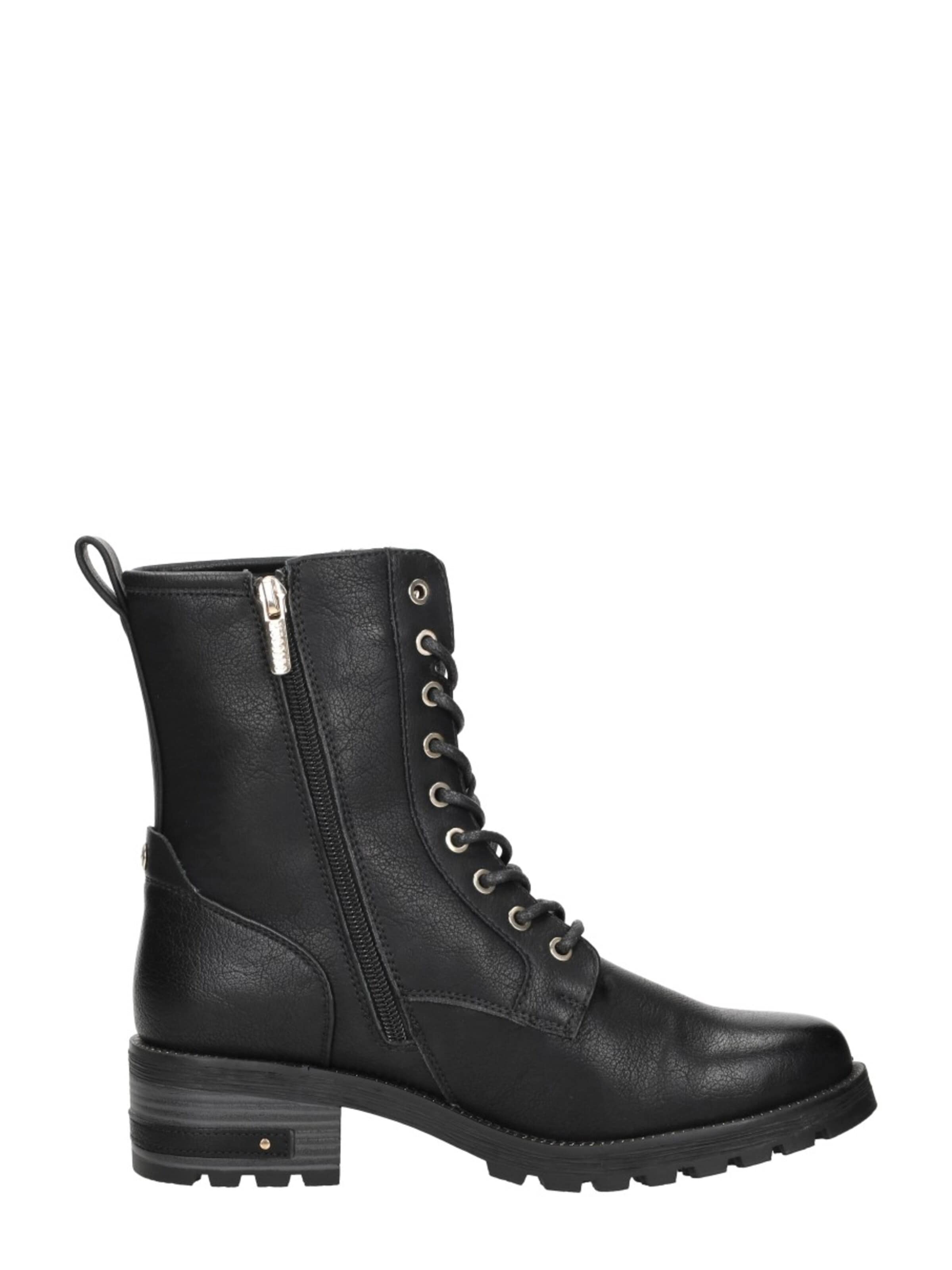 Chaussure à lacets 'Veterschoenen Hoog' MUSTANG en noir