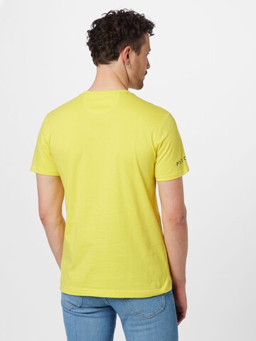 La Martina T-Shirt in Gelb