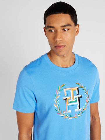 T-Shirt 'Laurel' TOMMY HILFIGER en bleu