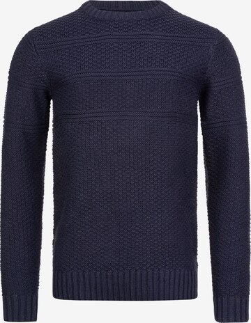 Pull-over 'Mirek' INDICODE JEANS en bleu : devant