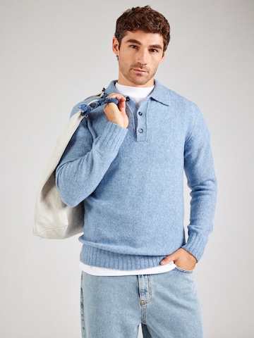 Pull-over 'Lee' NN07 en bleu : devant