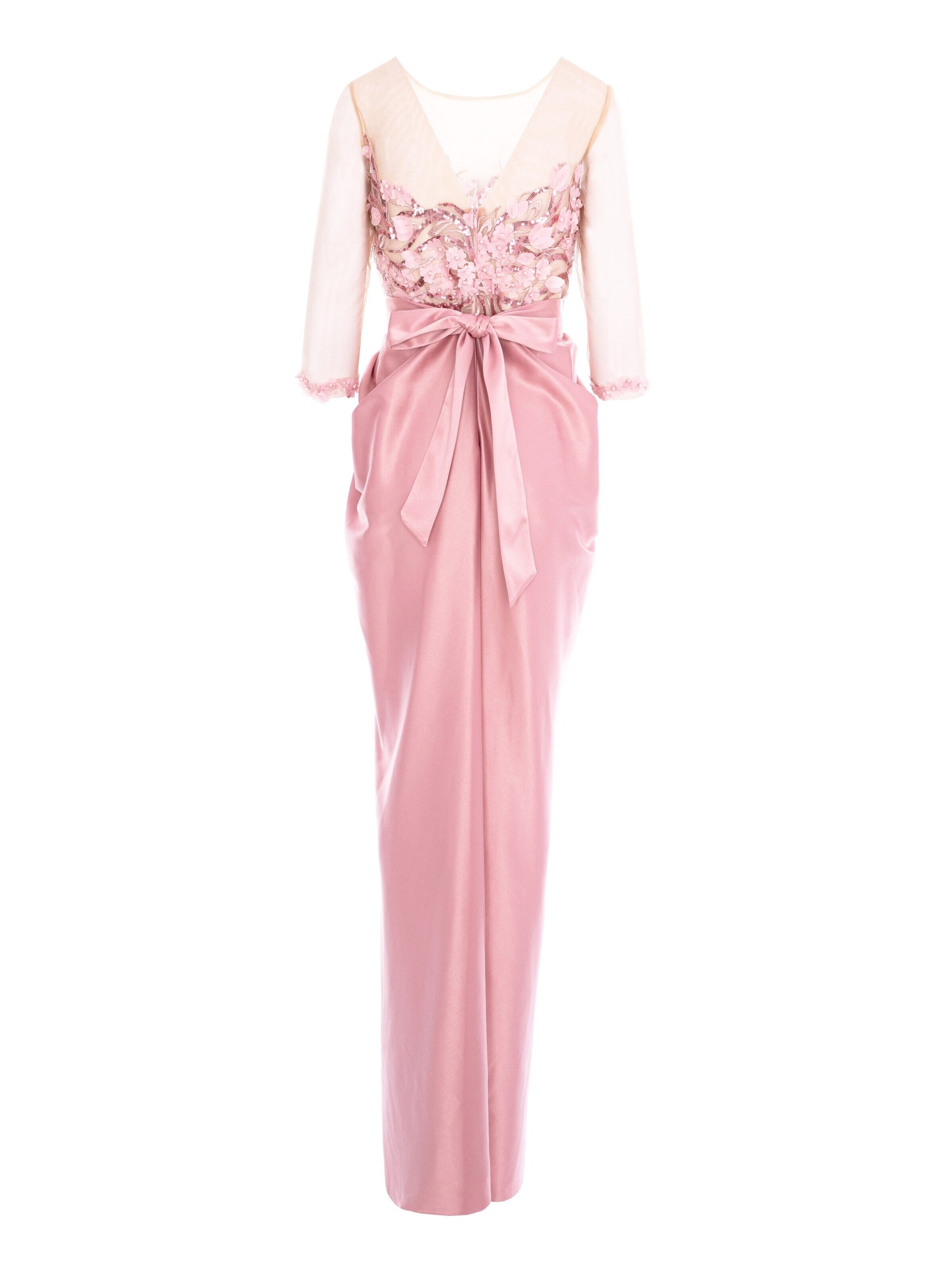 Robe de soirée acob a porter en rose