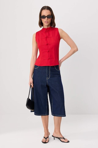 Trendyol - Chaleco para traje en rojo