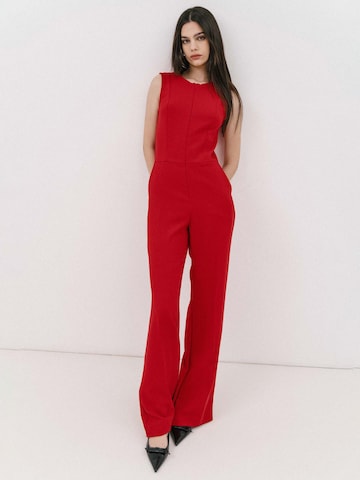 4TAILORS Jumpsuit 'Spice It Up' i röd