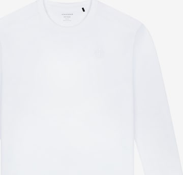 SCHIESSER Shirt ' SCHIESSER 150 YEARS ' in White: front