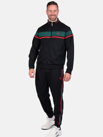 Sergio Tacchini Sportanzug 'DAMARINDO' in Schwarz