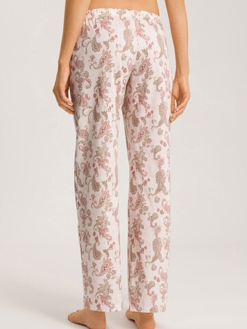 Hanro Pyjamabroek ' Loungy Nights ' in Roze