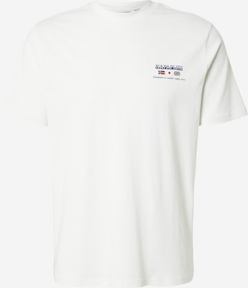 NAPAPIJRI Bluser & t-shirts 'SERAE' i hvid: forside