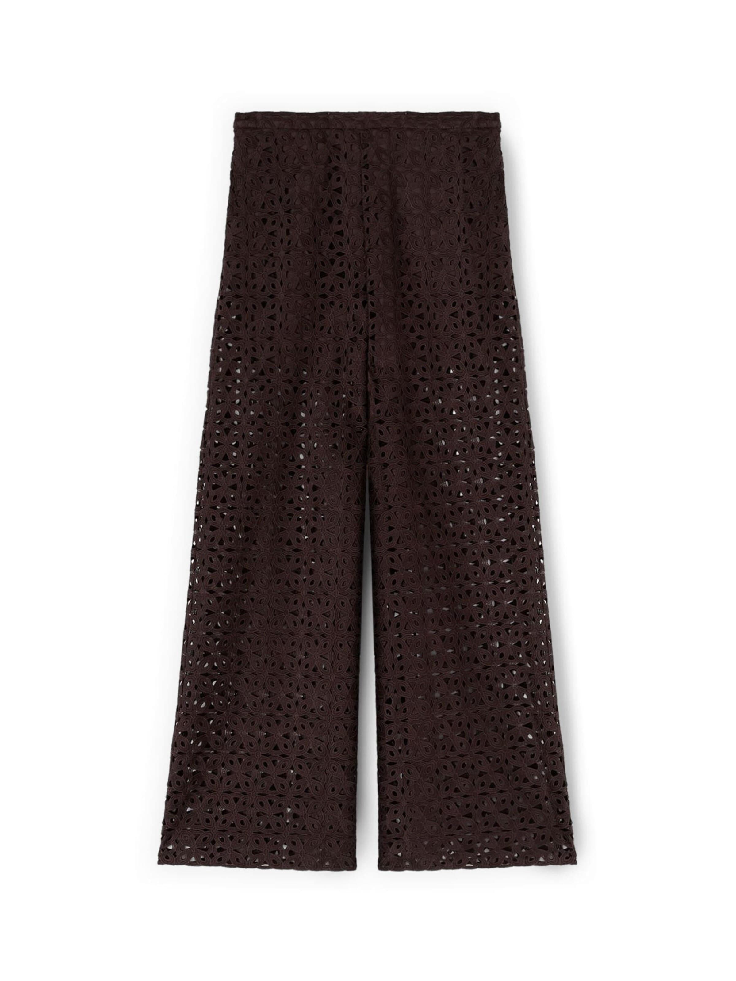 MOTIVI - Pierna ancha Pantalón en marrón: frente