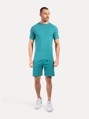 Smilodox T-Shirt Delian Casual Fit in Blau