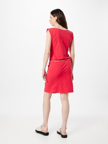 Ragwear - Vestido 'SLAVKA' em vermelho