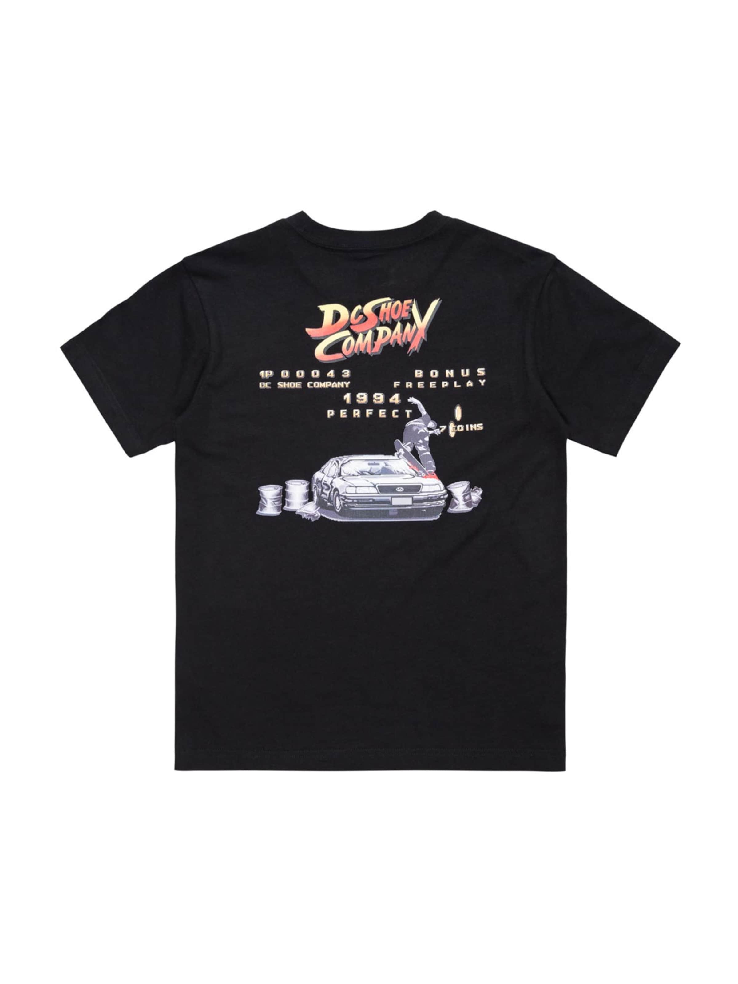 DC Shoes Funkcionalna majica 'TWO BIT' | črna barva