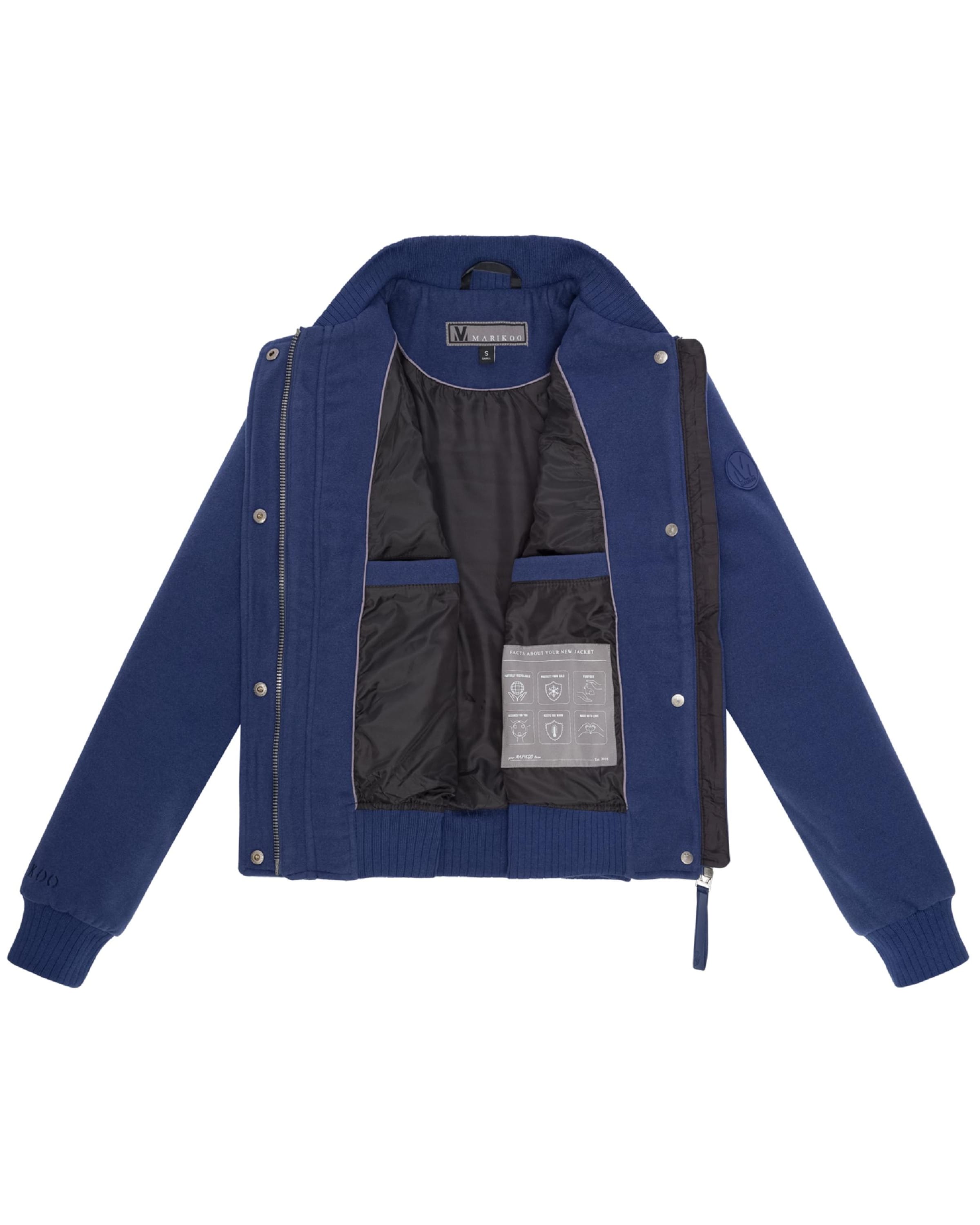 MARIKOO Φθινοπωρινό και ανοιξιάτικο μπουφάν 'Zunaa 16' σε μπλε