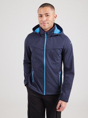 ICEPEAK Outdoorová bunda 'BIGGS' – modrá: přední strana