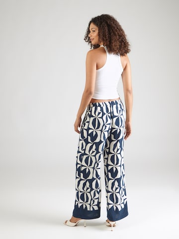 Wide leg Pantaloni 'Pi44nja' di ZABAIONE in blu