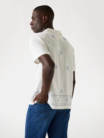 GUESS Regular Fit Hemd in Silber