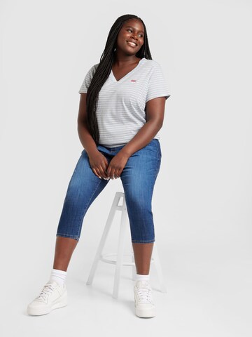 Levi's® Plus Футболка 'Perfect V-Neck Tee ' в Синий