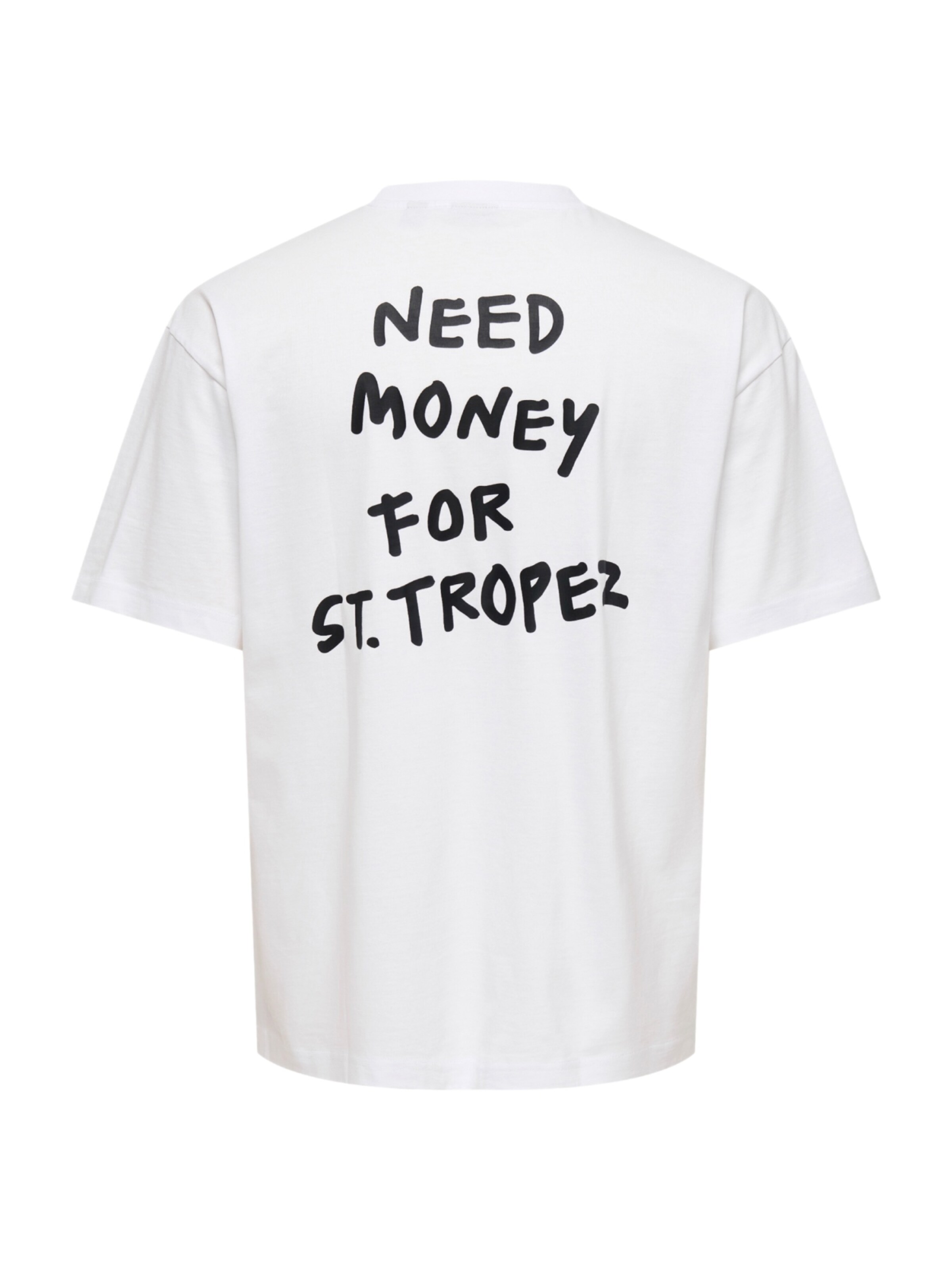 Only & Sons T-Shirt 'Money Life' in Weiß