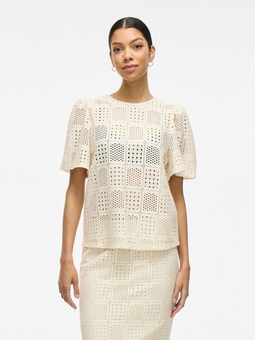 VILA Blouse in White: front