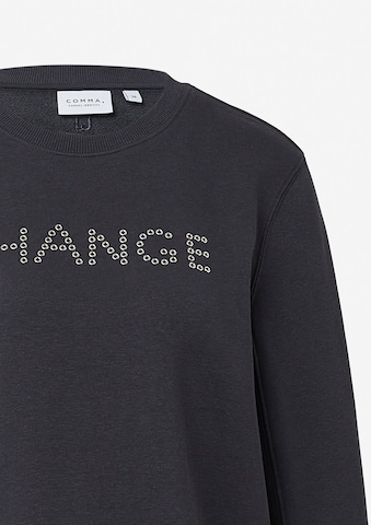 Sweat-shirt comma casual identity en noir